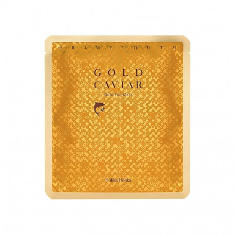 Holika Holika Näomask Prime Youth Gold Caviar Gold Foil Mask