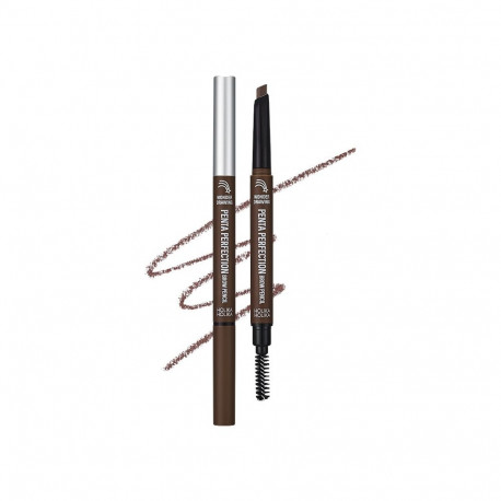 Holika Holika Wonder Drawing Penta Perfection Brow Pencil 02 Natural Brown
