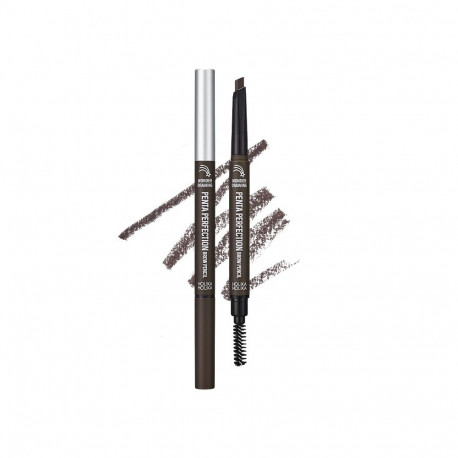 Holika Holika Wonder Drawing Penta Perfection Brow Pencil 01 Dark Brown