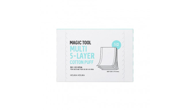 Holika Holika Vatipadjad Magic Tool Multi (5-Layer) Cotton Puff 80 tk