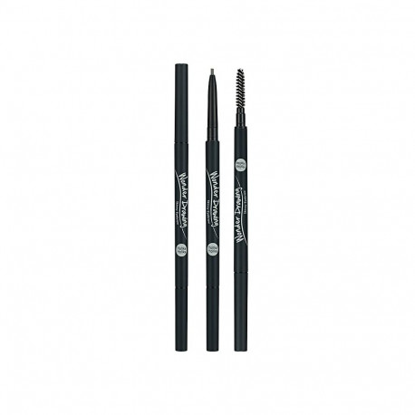 Holika Holika kulmupliiats Wonder Drawing Skinny Eyebrow 01 Gray Black