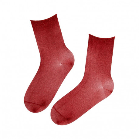 SOKISAHTEL EIRA punased sädelevad sokid 444