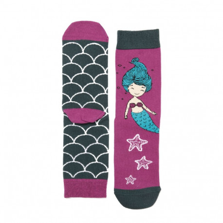 SOKISAHTEL MERMAID puuvillased sokid naistele 444