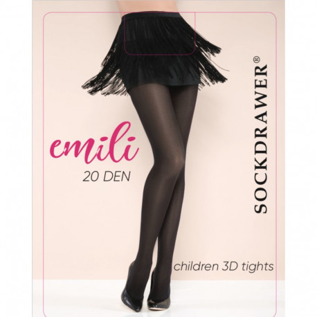 SOKISAHTEL EMILI 20DEN tüdrukute pruunid sukkpüksid 432, 434