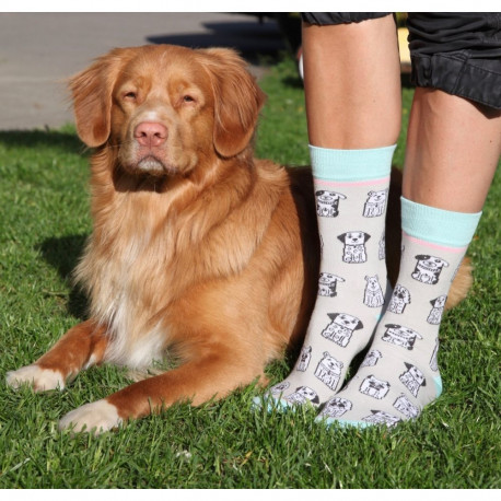 SOKISAHTEL WOOF PERSON puuvillased sokid naistele 444, 446