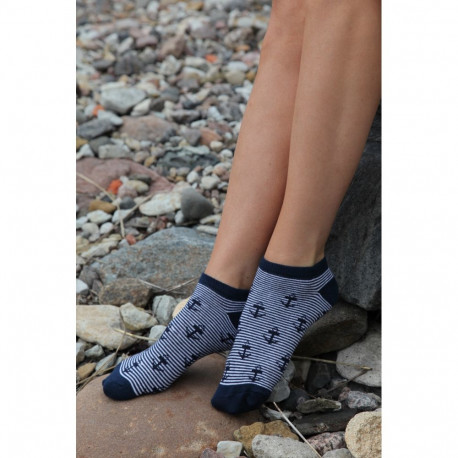 SOKISAHTEL MERMAID ankrutega tumesinised sokid 444