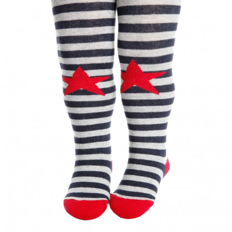 SOKISAHTEL RASMUS hallid triibulised sukkpüksid beebidele 422