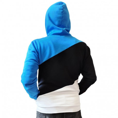 SOKISAHTEL EESTI lipuvärvides kapuutsiga pusa 436