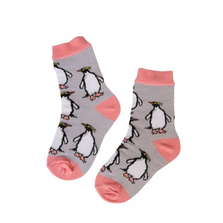 SOKISAHTEL PINGU puuvillased pingviini mustriga sokid lastele 439