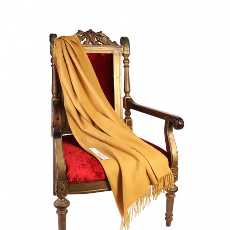 SOKISAHTEL Alpakavillane kollane pleed 425