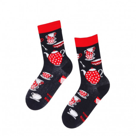 SOKISAHTEL VALJA "PARIM VANAEMA" puuvillased emadepäeva sokid vene keeles 444