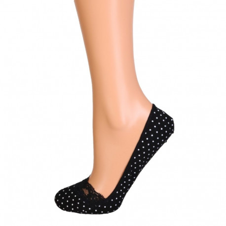 SOKISAHTEL POIS musta värvi täpilised stepsid 662