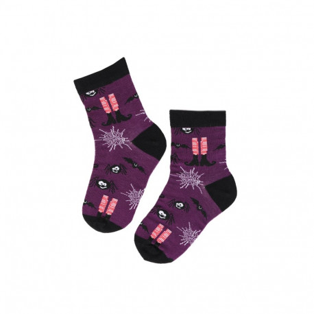 SOKISAHTEL SCARY MOOD halloweeni sokid nõidade ja ämblikutega lastele 439