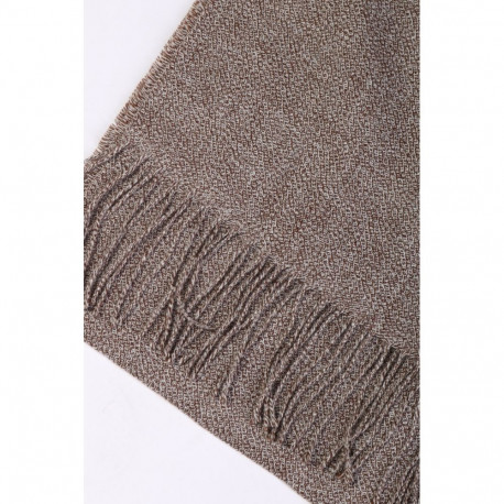 SOKISAHTEL Alpakavillane pruun säbruline sall 425