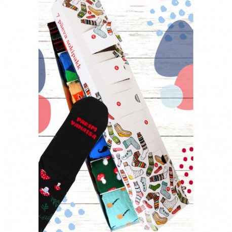 SOKISAHTEL MAAILMA PARIM VANAISA üllatuspakk 7 sokipaariga igaks nädalapäevaks 446