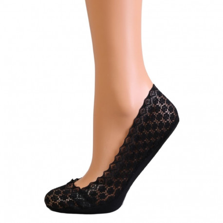 SOKISAHTEL PINKO musta värvi pitsilised stepsid 444