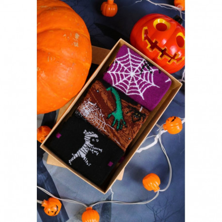 SOKISAHTEL Halloweeni kinkekarp ZOMBIE 3 sokipaariga 444, 446