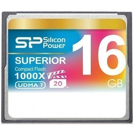 Silicon Power карта памяти CF 16GB 1000x