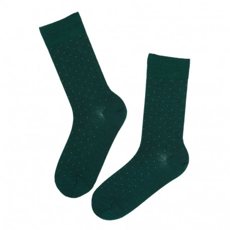 SOKISAHTEL VEIKO tumerohelised meriinovillased sokid meestele 446