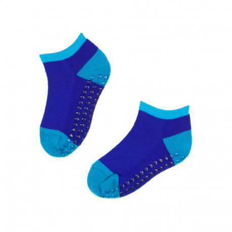 SOKISAHTEL LORENZO sinised meriinovillased madalad libisemisvastase tallaga sokid lastele 443