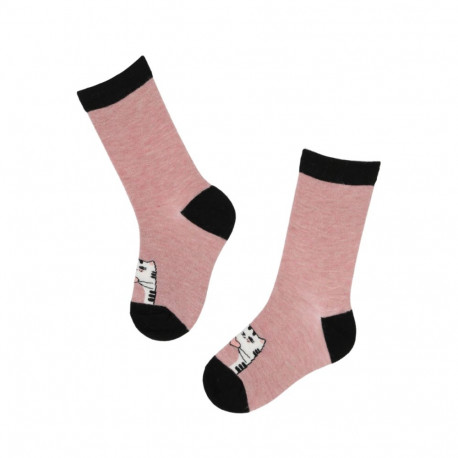 SOKISAHTEL CAT BOSS angooravillased kassiga sokid lastele 439