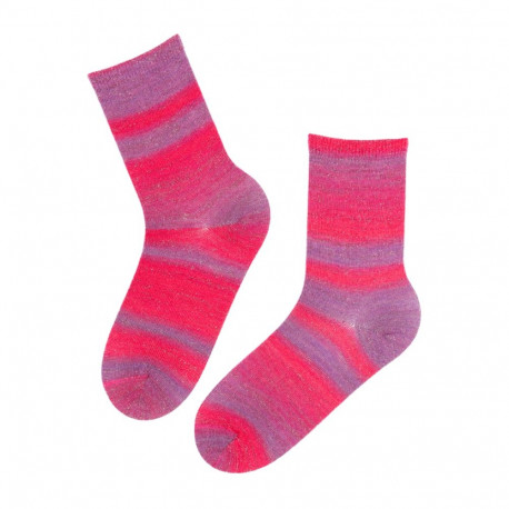 SOKISAHTEL LIILIAN roosad villased sokid 444