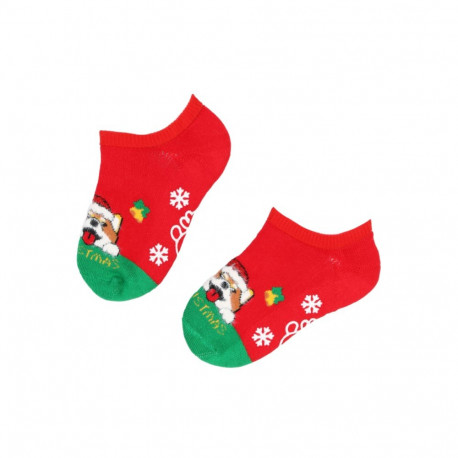 SOKISAHTEL GUMMY punased koeraga sokid lastele 439, 443