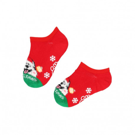 SOKISAHTEL GUMMY punased koeraga jõulusokid lastele 439, 443