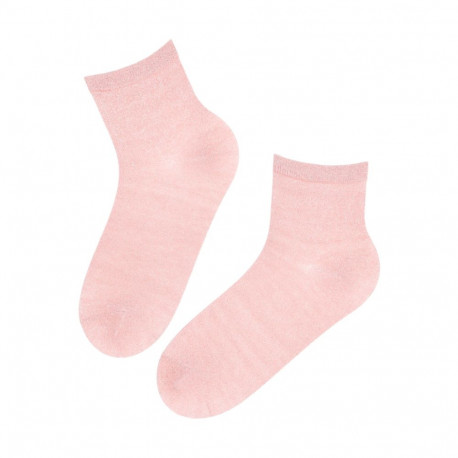 SOKISAHTEL SIGNE roosad sädelevad sokid 444