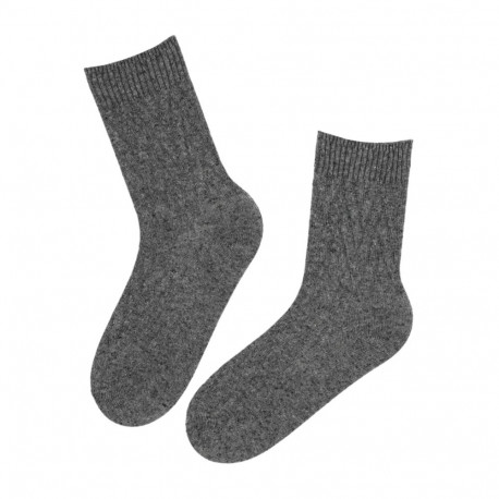 SOKISAHTEL TELLE tumehallid villased sokid 444