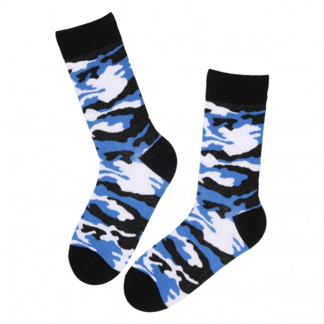 SOKISAHTEL CARMO Eesti lipuvärvides puuvillased camo sokid