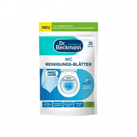 Dr. Beckmann Gel Toilet Cleaning Leaves 20 Pieces