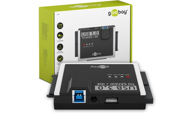 Goobay kõvaketta adapter IDE/SATA USB