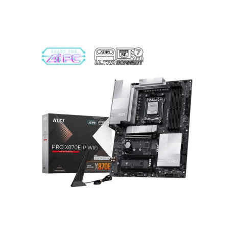 MSI Mainboard||AMD X870E|SAM5|ATX|Memory DDR5|Memory slots 4|PROX870E-PWIFI