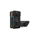 iLike Apple iPhone 14 Pro Max Armor Camshield case Black