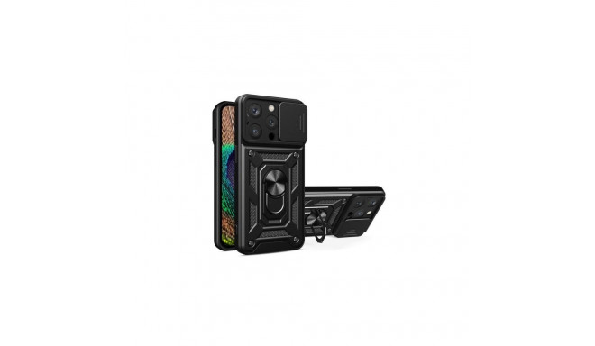 iLike Apple iPhone 14 Pro Max Armor Camshield case Black