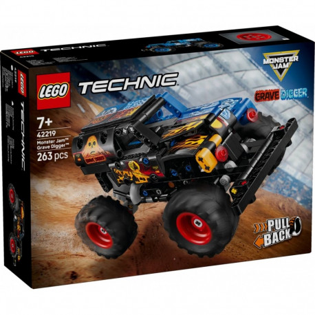 Blocks Technic 42219 Monster Jam Grave Digger Fire and Ice