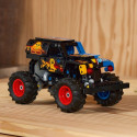 Blocks Technic 42219 Monster Jam Grave Digger Fire and Ice