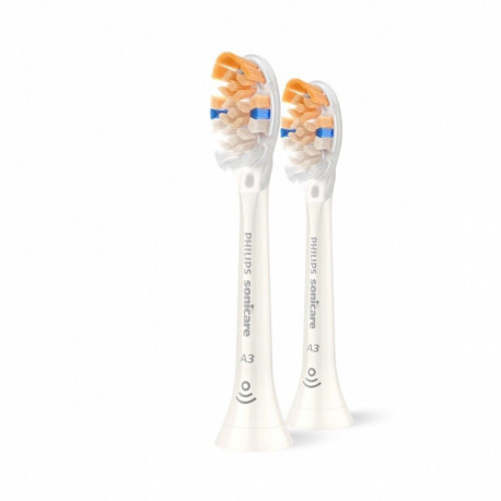 Philips Sonicare A3 Premium All-in-One Replacement Toothbrush Heads, White, 2-Pack, HX9092/6