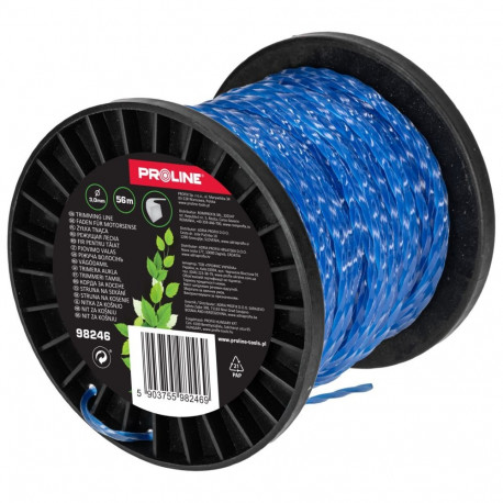żyłka tnąca skręcony kvadraat 3,0 mm x 56 m (szpula), proline