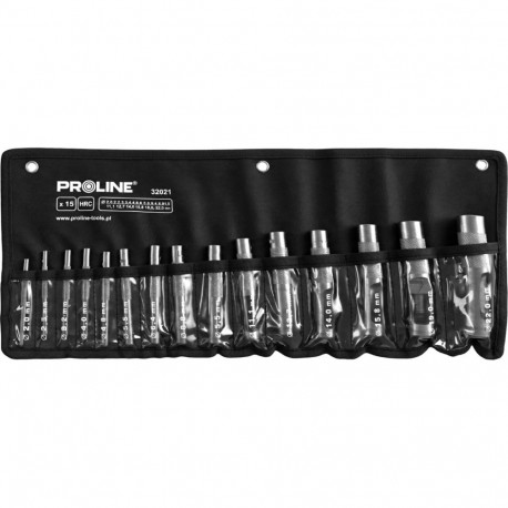 proline naha augustite komplekt 15 tk 2.0-22.0mm hrc