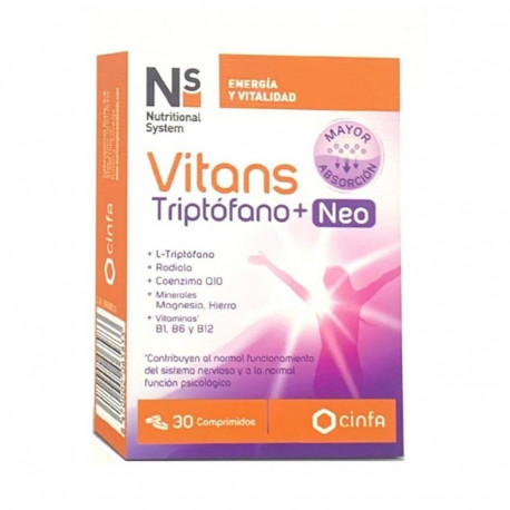 Nutritional System Vitans kapslid Triptofano+Neo 30tk