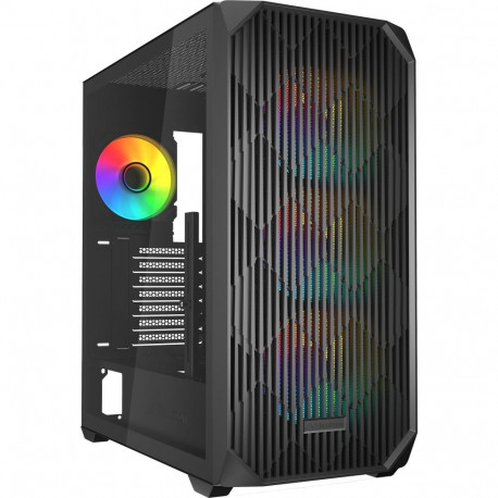 AK3 RGB karastatud klaas, must