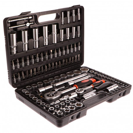 Instrumentu komplekts 1/2" un 1/4" (108gab.) Heidmann