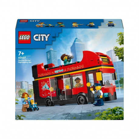 TOY LEGO RED DOUBLE-DECKER BUS 60407