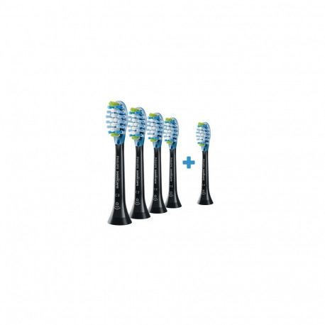 Sonicare C3 Premium Plaque Defence zobu birstes uzgaļi  komplektā 4 + 1 gab  melns HX9045/88