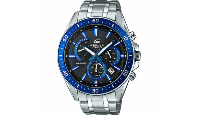 Meeste Kell Casio EFR-552D-1A2VUEF Hõbedane Must