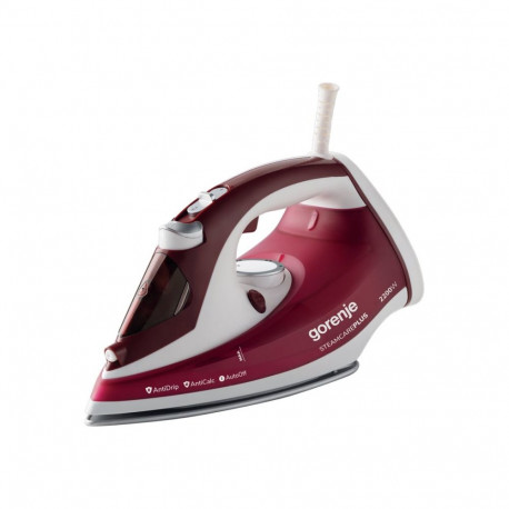 Gorenje | Steam Iron | SIH2200RBC | Steam Iron | 2200 W | Water tank capacity 280 ml | Continuous st
