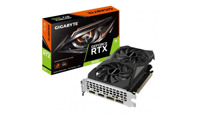 Gigabyte GeForce RTX 3050 WINDFORCE OC V2 6G | NVIDIA | 6 GB | GeForce RTX 3050 | GDDR6 | HDMI ports
