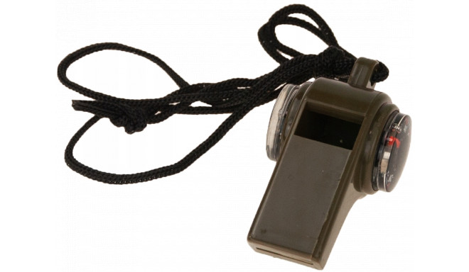 Setty whistle with compass and thermometer